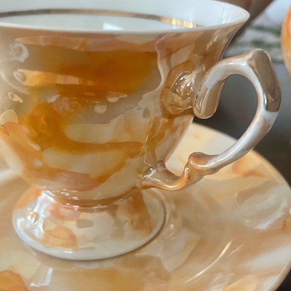 18th century porcelain tea set from Walbrzych Poland - Picture 4 of 6